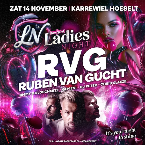 LADYS NIGHT with RUBEN VAN GUCHT